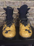 Jerry Tillery 2017 Notre Dame Team Issued/ Game Used Game Used Under Armour Cleats #99