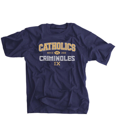 Catholics Vs Criminoles 2018 Football Shirt
