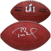 Tom Brady New England Patriots Fanatics Authentic Super Bowl LI Champions Autographed Super Bowl LI Pro Football