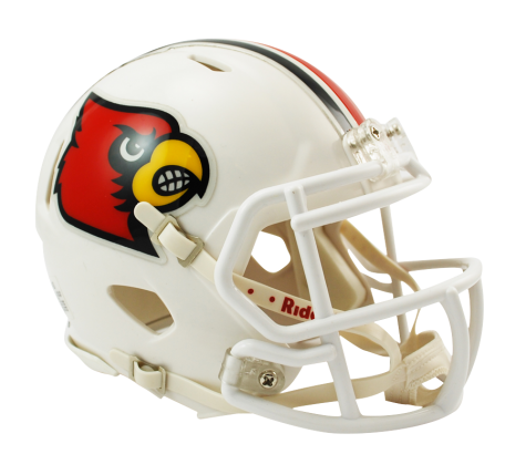 Louisville Cardinals Riddell Speed Mini Helmet - Helmet - SPORTSCRACK