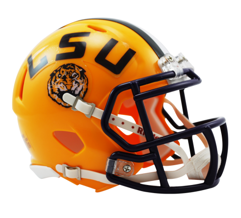 LSU Tigers Riddell Speed Mini Helmet - Helmet - SPORTSCRACK