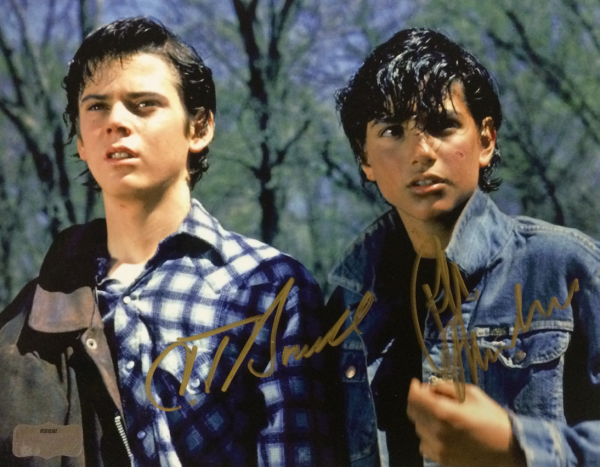 Ralph Macchio & C. Thomas Howell Signed The Outsiders Unframed 8×10 Photo