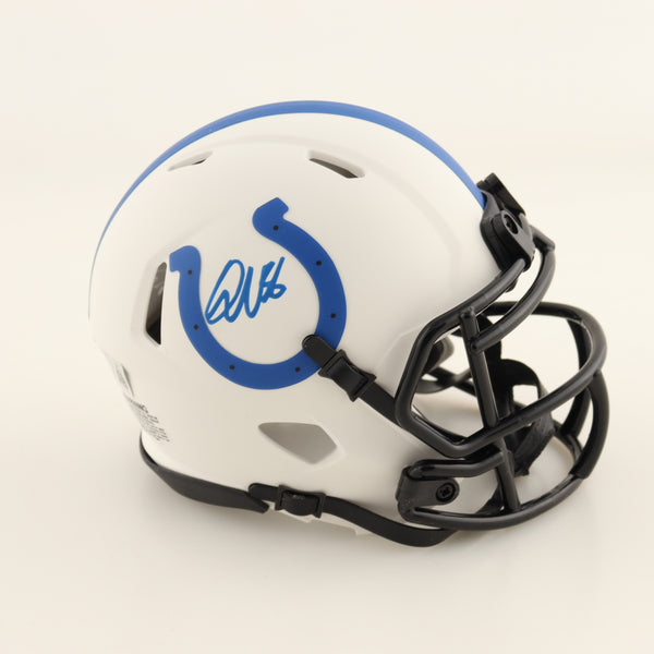 Quenton Nelson Signed Signed Indianapolis Colts Lunar Eclipse Alternate Speed Mini Helmet