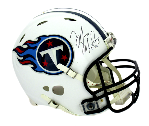 Marcus Mariota Signed Tennessee Titans Riddell Authentic Revolution NFL Helmet