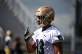 Notre Dame Football Practice Worn Game Jersey Under Armour #83