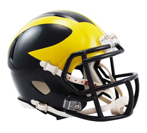 custom mini riddell football helmets Michigan Wolverines Riddell Speed Mini Helmet – SPORTSCRACK