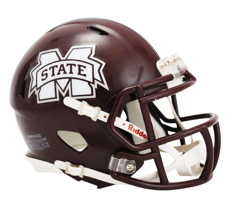 Mississippi State Bulldogs Riddell Speed Mini Helmet - Helmet - SPORTSCRACK