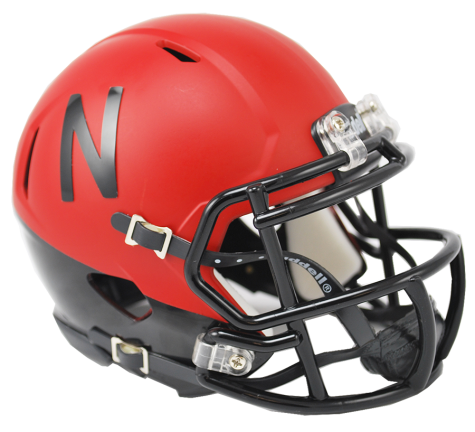 Nebraska Cornhuskers 2014 Alternate Riddell Speed Mini Helmet Nebraska Cornhuskers 2014 Alternate Riddell Speed Mini Helmet