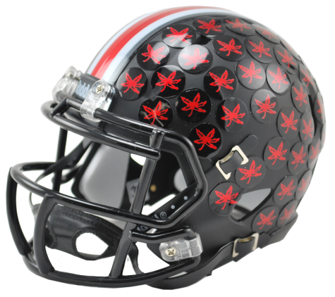 Ohio State Buckeyes NCAA Mini Speed Football Helmet Satin Black – SPORTSCRACK