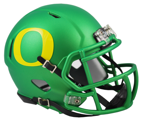 Oregon Ducks Apple Green Riddell Speed Mini Helmet - Helmet - SPORTSCRACK