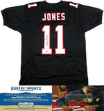 Julio Jones Autographed/Signed Atlanta Falcons Black Custom NFL Jersey