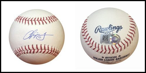 Chipper Jones Autographed/Signed Atlanta Braves Official Rawlings Major League Baseball