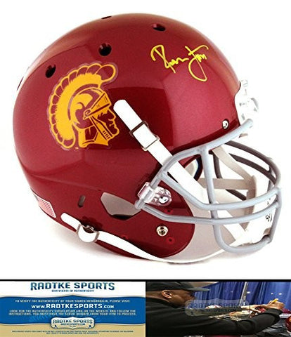 Ronnie Lott Autographed/Signed USC Southern Cal Trojans Schutt Full Size NCAA Helmet - Memorabilia - SPORTSCRACK - 1