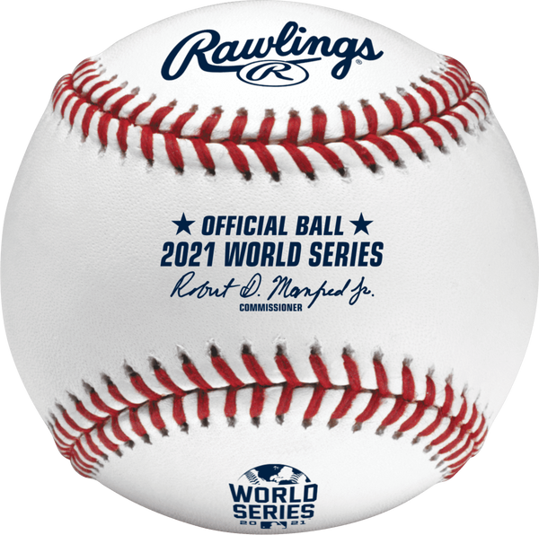 Rawlings Official 2021 World Series Game Baseball - Model Number: WSBB21