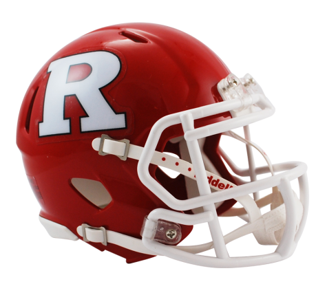Rutgers Riddell Speed Mini Helmet - Helmet - SPORTSCRACK