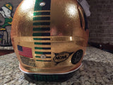 Notre Dame Football 2015 Shamrock Series Nyles Morgan Game Used Worn Helmet #5