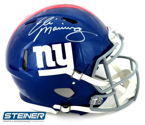 Eli Manning Autographed/Signed New York Giants Authentic Speed Helmet - Steiner