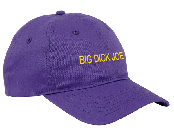 Big Dick Joe Burrow Purple Hat