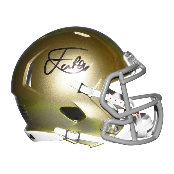 Isaiah Foskey Signed Notre Dame Football Mini Helmet