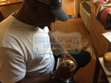 Tim Brown Signed Notre Dame Fighting Irish Riddell NCAA Mini Helmet With "Heisman 87" Inscription