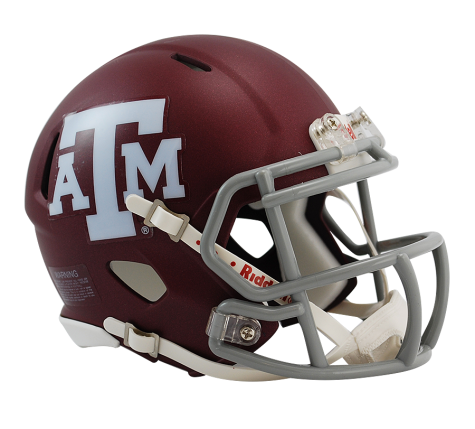 Texas A&M Riddell Speed Mini Helmet