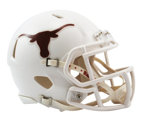 collectible collegiate football helmets Texas Longhorns Riddell Speed Mini Helmet – SPORTSCRACK