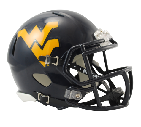 West Virginia Mountaineers Riddell Speed Mini Helmet