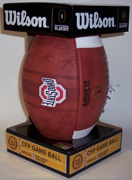 OHIO STATE GAME MODEL AUTHENTIC GST WILSON COLLEGE FOOTBALL PLAYOFF FOOTBALL